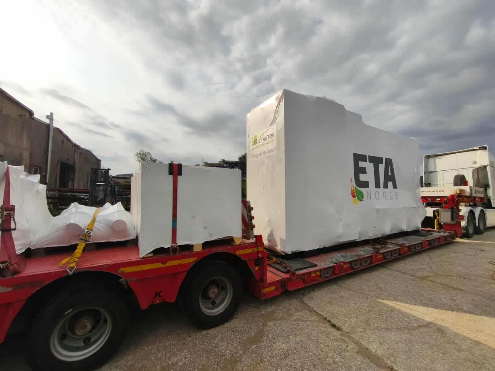 Grønn storleveranse til Lena: 2 MW pelletskjele